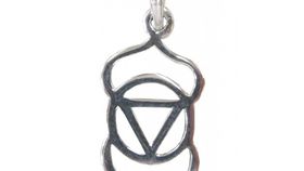 Anhänger "Ajna Chakra" Silber 925 1,4cm, 0,8g