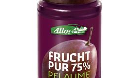 Allos Frucht Pur Pflaumenaufstrich mit Zimt & Kardamom