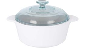 Corningware Kochtopf aus Glaskeramik weiß - 2,25 Liter