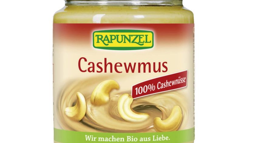 Bio Cashewmus nussig und natürlich auf Brot & Brötchen genießen