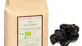 Bio Pflaumen, entsteint