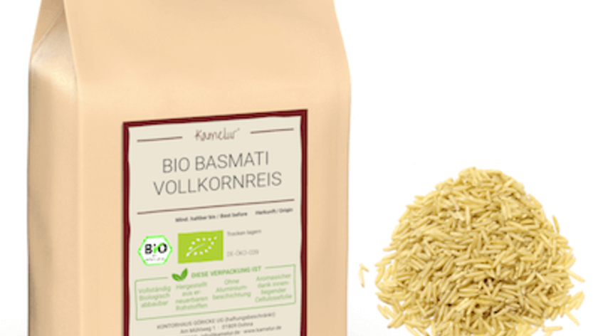 Bio Basmati Reis, Vollkorn