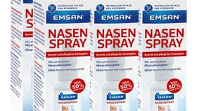 Emsan natürliches Nasenspray - pflegt und befreit - 50% mehr Inhalt