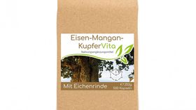 Eisen-Mangan-Kupfer Vita 500 Kapseln Vorratsbeutel