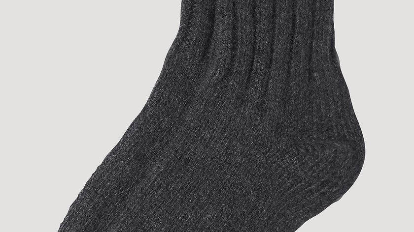 hessnatur Unisex Stricksocken aus Bio-Merinowolle - grau - Größe 36/37