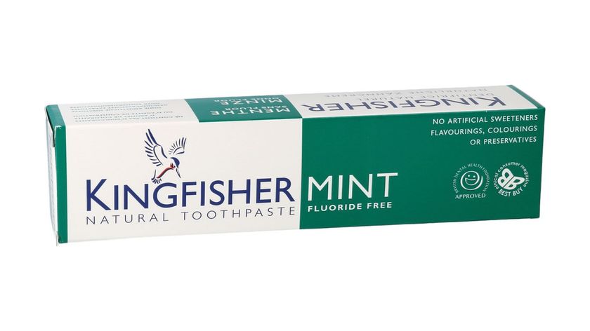 Zahnpasta ohne Fluorid für gesundes Zahnfleisch, Kingfisher