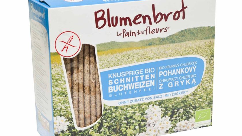 Blumenbrot Buchweizen glutenfrei: Brot ohne Zusatz von Salz