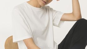 hessnatur Damen Kurzarm-Shirt aus Bio-Baumwolle - weiß - Größe 44