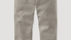 hessnatur Kinder Cordhose aus Bio-Baumwolle mit Hanf - grau - Größe 116