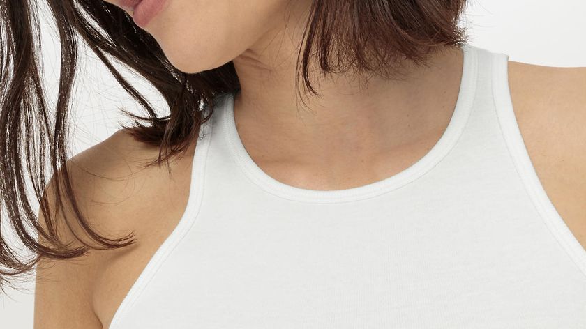 hessnatur Damen Tanktop Fitted im 2er-Pack PURE NATURE aus Bio-Baumwolle - weiß - Größe 38