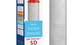 Alvito ABF Duplex SD Blockfilter rot für reines Wasser